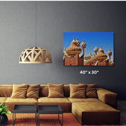 Masjid Traditional Arabic architecture in Egypt Masjid Stretched Canvas