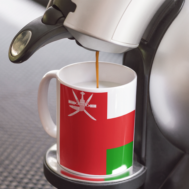 Ceramic Coffee Cups, 11oz Flag of Oman