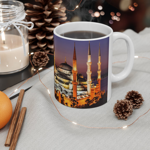 Ceramic Coffee Cups with Blue Mosque image