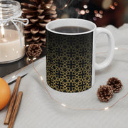 Ceramic Coffee Cups with Islamic geometric pattern
