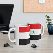 Coffee Mug, 11oz,  Flag of Syria
