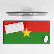 Flag of Burkina Faso large mouse pad