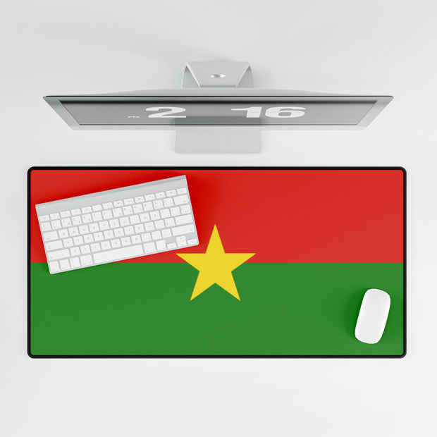Flag of Burkina Faso large mouse pad