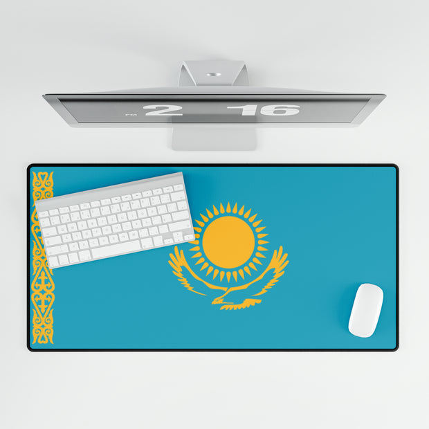 Flag of Kazakhstan large desk mat