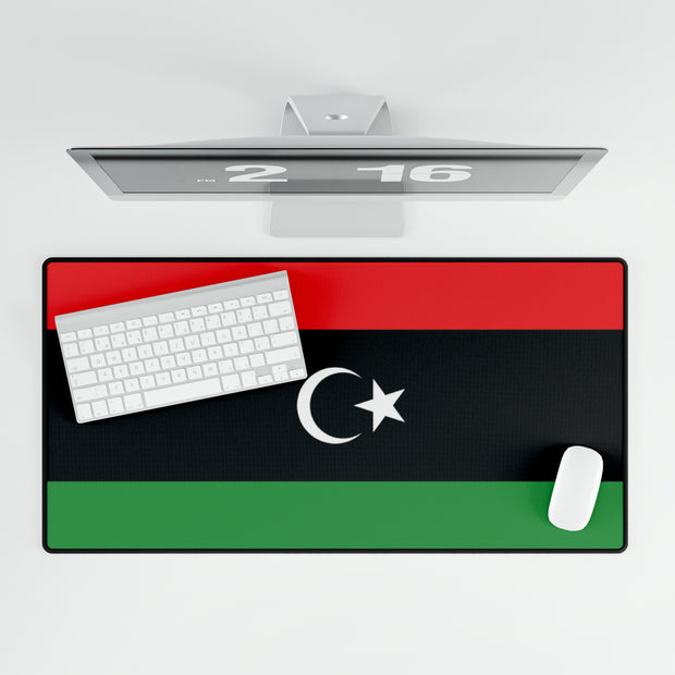 Flag of Libya large desk mat