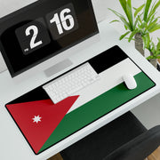 Jordan flag large desk mat