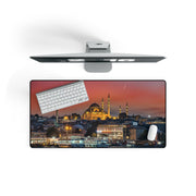 Large desk mat with amazing image of The Suleymaniye Cami, Turkiye