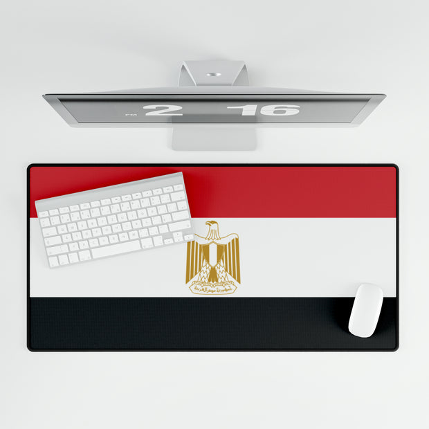 Large desk mat with Egypt flag