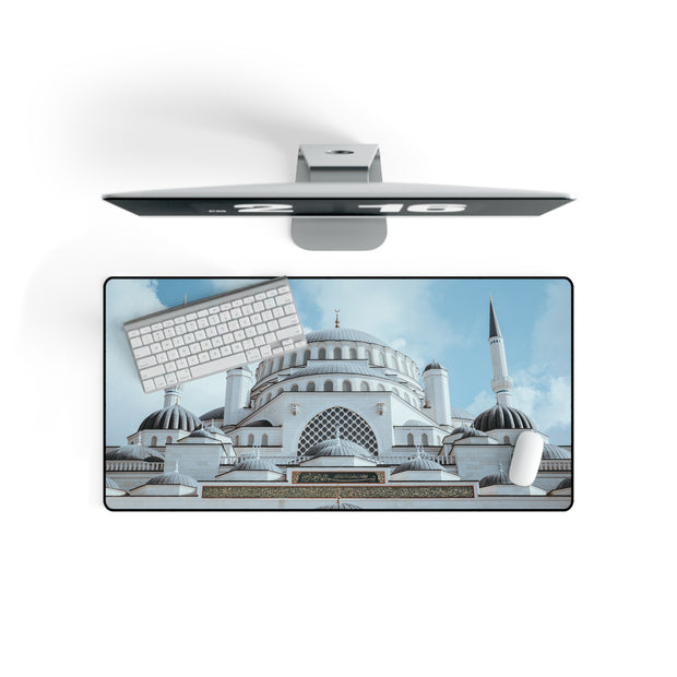 Large Desk Mats with Blue Mosque image
