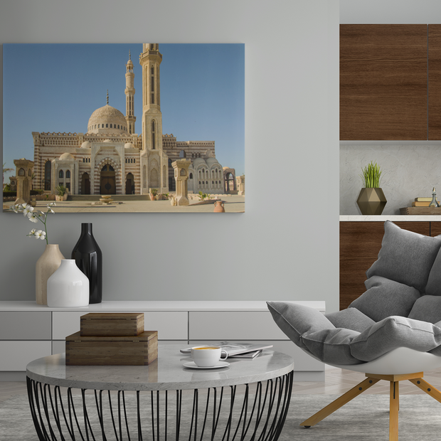 Egyptian Masjid Stretched Canvas