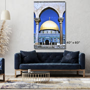 Masjid Stretched Canvas Haram al- Sharif, or Temple Mount in Jerusalem