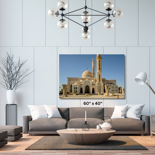 Egyptian Masjid Stretched Canvas