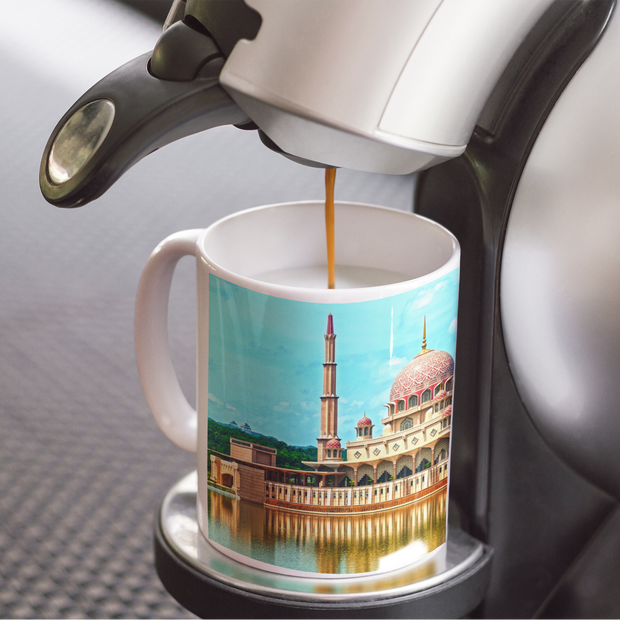 Sublimation coffee cup with Image of Putra Mosque