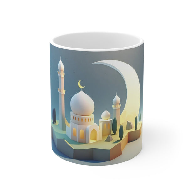 Sublimation Cup with Animated Masjid image