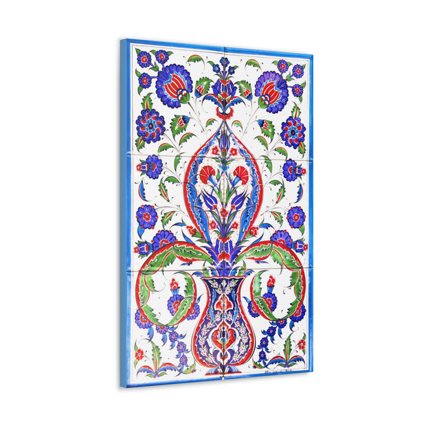 Ottoman textile design canvas - Islamic Canvas and GiftwareCanvasIslamic Canvas and Giftware
