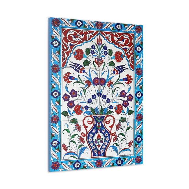 Ottoman textile design canvas - Islamic Canvas and GiftwareCanvasIslamic Canvas and Giftware