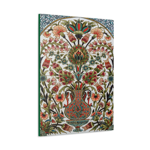 Ottoman textile design canvas - Islamic Canvas and GiftwareCanvasIslamic Canvas and Giftware
